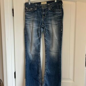 Big Star Women's Classic Blue Straight Leg Jeans